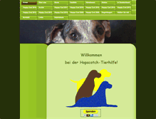 Tablet Screenshot of hopscotch-tierhilfe.org